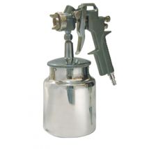 Pistolet peinture à succion à jet orientable avec godet 1 l MECAFER