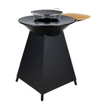 Brasero barbecue plancha noir diamètre 70 cm SOMAGIC