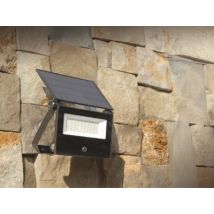 Projecteur solaire avec détecteur CIRCUS noir 2500 lumens - ARLUX