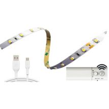 Ruban LED rechargeable 2m blanc froid avec détecteur de mouvements 4W 3,7V ARLUX