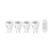 Prises télécommandées par 4 avec télécommande Comfort Life SEMAC