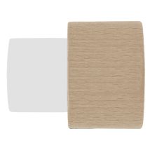 Embout déco bicolore à visser en bois diam 28 mm Finition Bois - MOBOIS