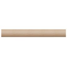Tringle à rideaux en bois 1.50 m diam 28 mm Finition Bois naturel - MOBOIS