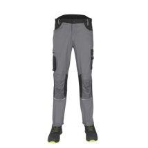 PANTALON STRETCH EKOR GRIS/NOIR, XXL