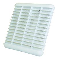 Grille plastique à ressort 190 x 190 mm blanche à moustiquaire AUTOGYRE