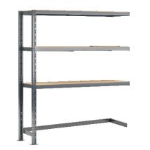 Extension étagère 3 plateaux 40 x 150 x 192 cm module D SYSTEME EXTENSION