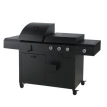 Barbecue EVO à charbon et plancha gaz BI Energy BRASERO