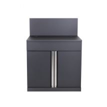 Elément de cuisine extérieure pour plancha double porte BRASERO