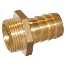 Raccord mâle laiton filetage 1" pour tuyau diamètre 25 mm