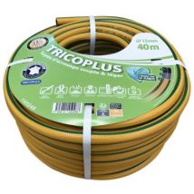 Tuyau d'arrosage tricoplus diamètre 15 mm L 40 m HOZELOCK