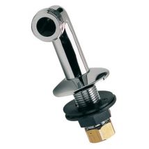 Colonnette laiton chrome mâle 15 x 21 (1/2) mâle 20 x 27 (3/4) SOMATHERM