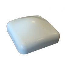 Chapeaux pour poteau 3 directions de 80 mm par 2 MOREY
