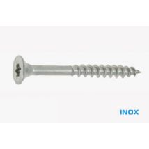 Vis bois tête fraisée torx 5 mm x 40 mm inox A2 par 100 VISWOOD