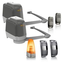 Motorisation pour portail battant à bras LOCKYVIA Essential SOMFY