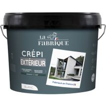 Crépi extérieur blanc 15 kg LA FABRIQUE