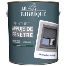 Peinture spéciale appui de fenêtre blanc 2,5 l LA FABRIQUE