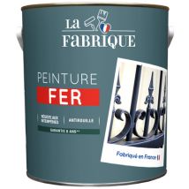 Peinture spéciale fer rouge oxyde brillant 2,5 l LA FABRIQUE