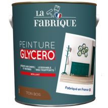 Peinture glycero Ton Bois brillant 2,5 l - LA FABRIQUE