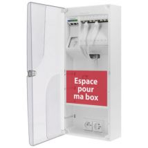 Coffret de communication Fullbox avec 8 prises RJ45 grade 3 BATILEC