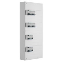 Tableau électrique pré-équipé 4 rangées pour logement T4 SIEMENS