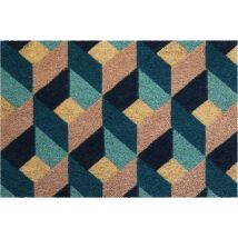 Tapis COCO BLANCHI / LATEX "GEOMETRIE" - 40x60cm - Ep.15mm ID MAT