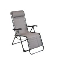 Fauteuil relax neo royal gris pliable et inclinable PRO LOISIRS