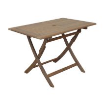 Table de jardin rectangulaire Sophie en acacia 110x70x73 cm PROLOISIRS