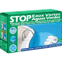 Rattrapage eaux vertes pastilles de 20g pour piscine