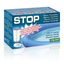 Stop eaux troubles spécial filtre à cartouche pour piscine GRE