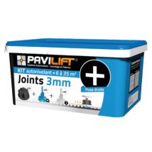 Kit de croisillons de carrelage autonivelants pour joint en croix 3 mm PAVILIFT