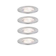 Spots encastrables extérieur LED blanc chaud IP67 4x0,5W 5 lumens 12V Kit de démarrage - Link+Light PAULMANN