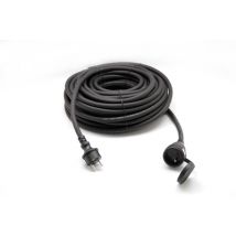 Rallonge électrique de chantier IP44 25m 3G2,5 noir - Gao