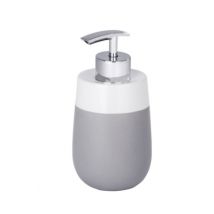 Distributeur de savon liquide Malta gris/blanc