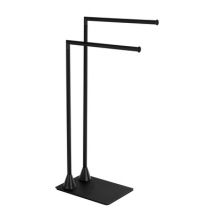Porte-serviettes Hella Noir WENKO
