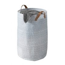 Panier a linge Geo blanc WENKO
