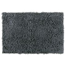 Tapis chenille gris 50 x 80 cm