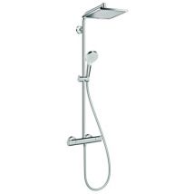 Colonne de douche Showerpipe Crometta E240 avec mitigeur thermostatique chromée HANSGROHE