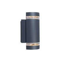 Applique murale extérieure GU10 IP44 2x35W anthracite - FOCUS COREP
