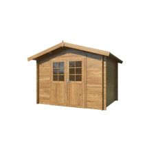 Abri de jardin bois autoclave Marron Valentine 6,1m2 PALMAKO