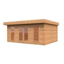 Abri de jardin bois Marron Timo 19,9m2 WHITE_WOOD
