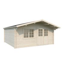Abri de jardin Bois Naturel Britta 22,3m2 PALMAKO