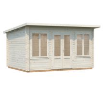 Abri de jardin bois Bois Naturel Lisa 11,5m2 PALMAKO