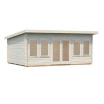Abri de jardin bois Bois Naturel Lisa 19,4m2 PALMAKO