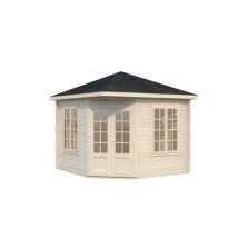 Abri de jardin bois Bois Naturel Melanie 6,9m2 PALMAKO
