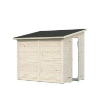 Abri de jardin bois Bois Naturel Mia 3,6m2 PALMAKO