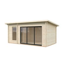 SAUNA SANNA 12,8M2 SLIDE Livraison à domicile incluse