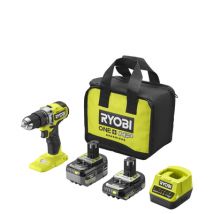 Perceuse-visseuse à percussion Brushless 18V ONE+ avec 2 batteries et 1 chargeur RPD18C-242S RYOBI