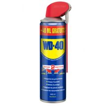 Dégrippant multifonction en aérosol double spray 400 ml +10% gratuit WD-40