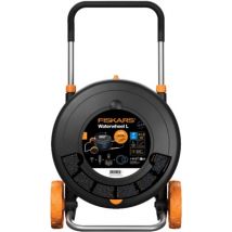Dévidoir de jardin équipé avec un tuyau de 30m et raccords Comfort L FISKARS