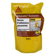 Résine d'adhérence concentrée SikaLatex Evolution 500 ml - SIKA